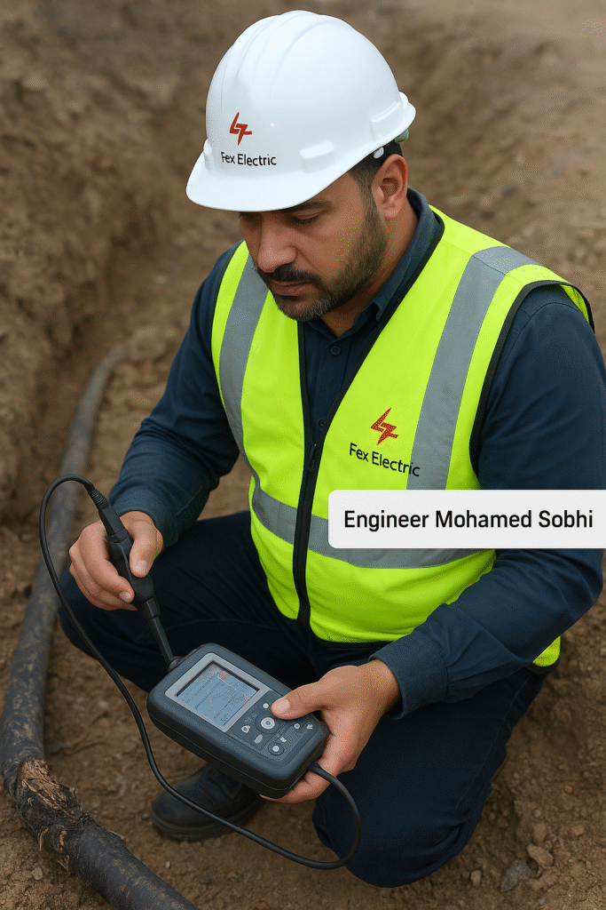 جهاز تحديد مسار كابلات في جدة تحديد مكان عطل كابل تحديد مسار كابل في السعودية