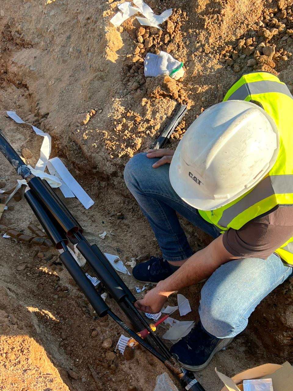 تمديد كابلات كهرباء جدة